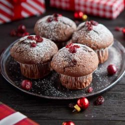 Muffins navideñas